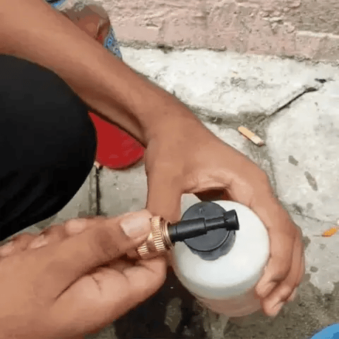 Hidrolavadora Portátil con Dos Baterías